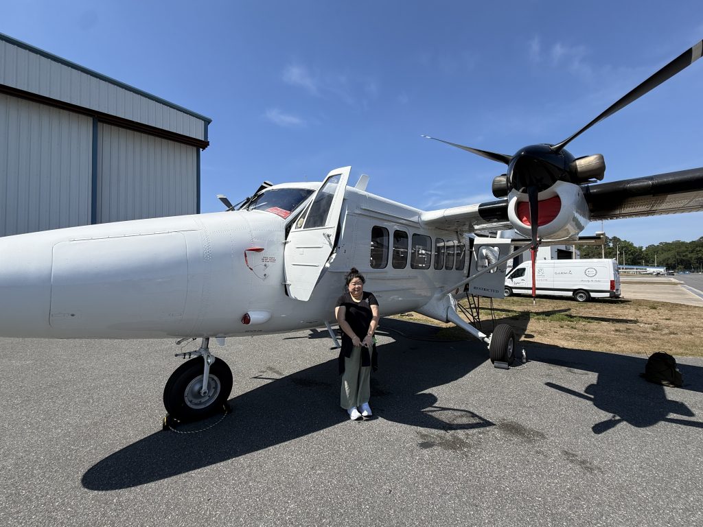 an aircraft in Gainesville
