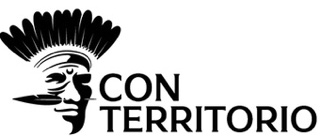 Icon for Con Territorio research project. The project's tagline is, "Coexistence based on Knowledge and Conservation of Indigenous Territories."