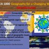 Fall Course: GEA1000 Geography for a Changing World