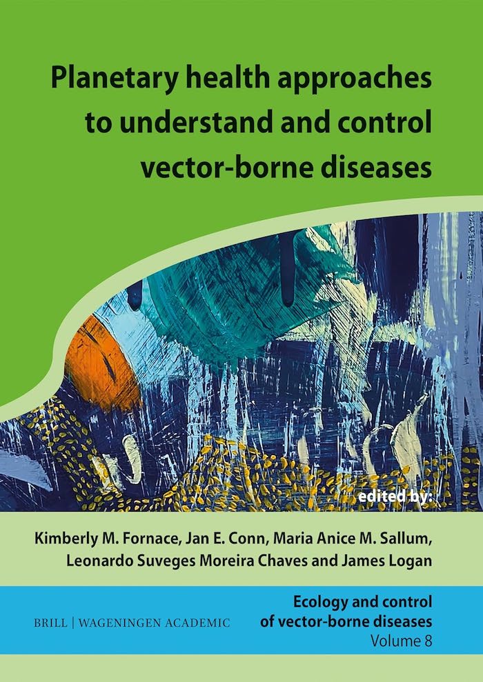 Cover of the textbook titled Planetary health approaches to understand and control vector-borne diseases.