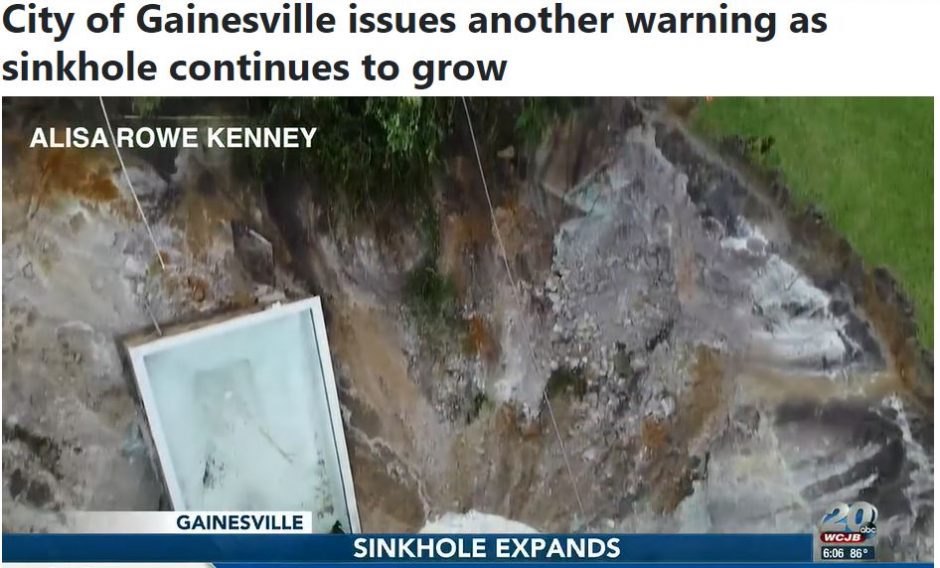 Why do sinkholes form in Florida? Geography